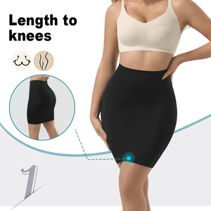 29488 Sculpting Super Elastic Control <strong>Slips</strong> Dropshipping High <strong>Waist</strong> Shaper Slimming Body Shaper Tummy Control Half <strong>Slip</strong> OEM - Product Image 4