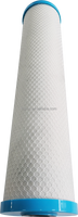 Kartrid Filter air karbon aktif biru besar 20 inci NSF42 disetujui untuk rumah, Hotel, kantor, penyaringan air industri
