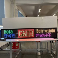 P10 P8.2 P13.4 Pantalla de mensaje interna Señal de destino de ruta LED a bordo para autobús y tren