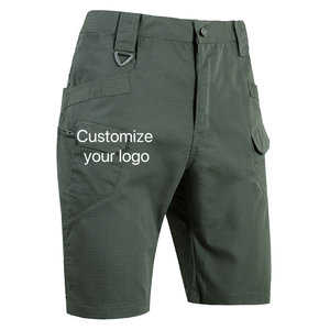 กางเกงขาสั้นคาร์โก้สไตล์ลำลองสำหรับทำงานกลางแจ้งในเมือง รุ่นปรับปรุงใหม่ ผลิตจากผ้าแคนวาส เป็นมิตรกับสิ่งแวดล้อม ระบายอากาศได้ดี พร้อมเชือกผูก - Product Image 1
