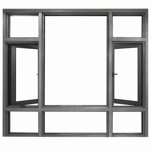 De último diseño abatible de aluminio ventana rota puente de aluminio con red de <span class=keywords><strong>mosquito</strong></span> - Product Image 1
