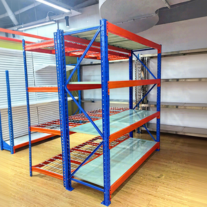 מערכת מדפים תעשייתית בינונית של Heda למחסנים, מדפי פלדה סלקטיביים עם הגנה מפני קורוזיה - Product Image 1