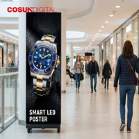Écran d'affichage LED couleur modulaire pour signalisation numérique, idéal pour la publicité commerciale et les panneaux d'affichage