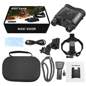 Binoculares de Visión Nocturna Infrarroja Personalizados de Fábrica, Zoom Digital 8X, Ampliación 5X, Manos Libres, Soporte para Cabeza, 1080P, 400m, para Exteriores - Product Image 2