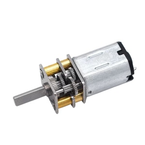 มอเตอร์เกียร์ขนาดเล็ก N20 3-6V 50-1000RPM 10กก. เฟืองเหล็กแท้สำหรับหุ่นยนต์ สมาร์ทล็อค เครื่องพิมพ์ 3 มิ<span class=keywords><strong>ต</strong></span>ิ มอเตอร์ลดความเร็ว DC ขนาดเล็ก อะไหล่ DIY - Product Image 2