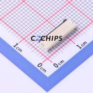 FPC-0.5FX-18PWBH15 FFC/FPC Connector SMD,P=0.5mm Connector Flip Cover Type Bottom Contact 18P 0.5mm - Product Image 2