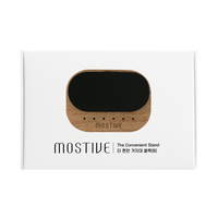Support de rangement pratique Mostive pour forets avec base fixe, support pour lime à ongles et support stable en bois pour embouts de manucure
