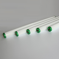 Tube fluorescent en verre T8 6500K D65, lumière du jour standard, tube de correspondance des couleurs, CRI élevé 80, durée de vie 50000H