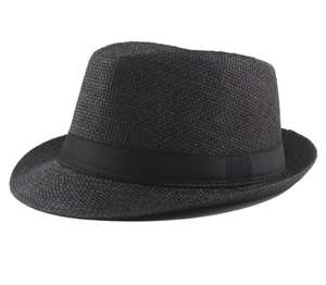 <span class=keywords><strong>Cappelli</strong></span> Panama Fedora Estivi Multicolore Economici con Logo Personalizzato, Cappello Jazz Borsalino Trilby - Product Image 2