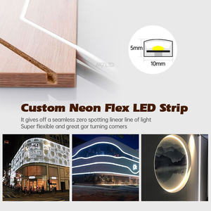 ไฟแถบ LED COB กันน้ำกลางแจ้ง IP67 แบบยืดหยุ่น 24V สำหรับไฟส่องสว่างภายในและภายนอก - Product Image 3