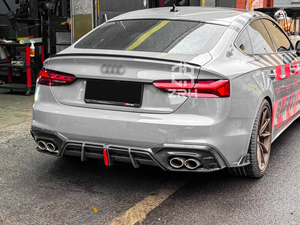 A5 Bodykit Carbon Heckdiffusor mit LED-Licht für Audi A5 B9.5 2021+ Heckspoilerlippe - Product Image 5