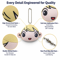 Pendentifs personnalisés OEM/ODM, cadeaux promotionnels pour expositions, impression de logo personnalisée, vente en gros d'usine