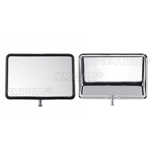 Espejos Retrovisores Laterales Negros/Cromados Plateados (2 Piezas) para Toyota Landcruiser 70 75 78 Hilux Ute, Espejo Retrovisor Trasero para Automóvil - Product Image 3