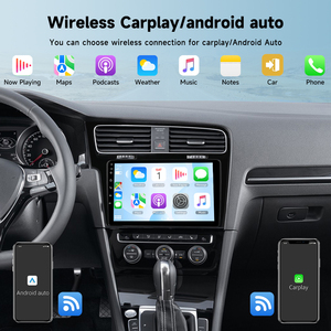 Podofo Autoradio Android 10'' 4+64G per <span class=keywords><strong>Volkswagen</strong></span> Golf 7 2013-2018 con <span class=keywords><strong>Carplay</strong></span>/Android Auto Wireless, Produttore ODM/OEM - Product Image 2