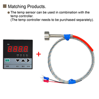 Sonde thermocouple magnétique de surface type K PT100, sonde de température magnétique, capteur de température à fixation magnétique DS18B20
