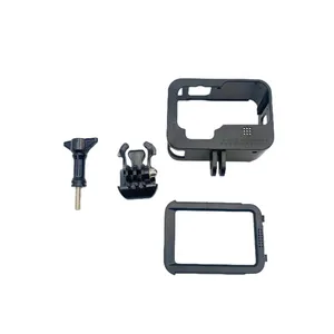 Professional Custom Aluminum Alloy Anodized Parts Sports Camera Metal Frame Aluminum Housing Camera Accessories