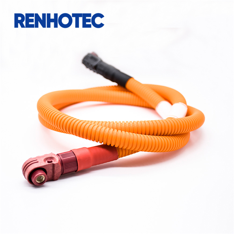 Высокая сила тока черный/красный/оранжевый 8 мм 250A хранения энергии HV разъем батареи