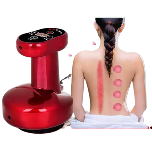 Alat Pijat Tradisional Cina Portabel untuk Meridian, Sikat Gua Sha, Dapat Diisi Ulang untuk Terapi Bekam dan Kecantikan - Product Image 3