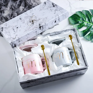 Juego de regalo de taza de cerveza de cerámica individual o <span class=keywords><strong>doble</strong></span> térmica personalizada para Año Nuevo o cumpleaños muestra tu amor - Product Image 1