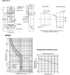 เบรกเกอร์จ่ายไฟ BW400RAG 3P 250A - Product Image 4