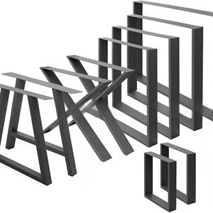 Đồ Nội Thất Chân Thép Màu Đen Chân Bàn X Gang Bàn Ăn Cà Phê Cơ Sở Rèn Sắt Kim Loại Chân Cho Bàn Băng Ghế Dự Bị - Product Image 5
