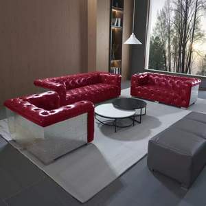 लिविंग रूम बेडरूम के लिए औद्योगिक विंटेज एविएटर सोफा सोफे सोफे सोफे बिस्तर - Product Image 2