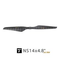 Hélice en fibre de carbone NS14*4.8 pour drone, pales en carbone ultra-légères et haute efficacité de 14 pouces pour multirotors et drones VTOL