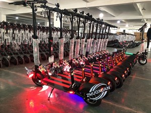 สกู๊ตเตอร์ไฟฟ้าพับได้มอเตอร์คู่ 60V สำหรับผู้ใหญ่ ขับขี่แบบออฟโรด พร้อมโครงอะลูมิเนียม - Product Image 6
