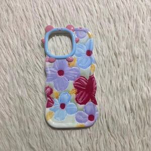 Voor Infinix Smarth6 Spark10c Zachte Golven Klein <span class=keywords><strong>Monster</strong></span> Tpu Telefoonhoesje Voor Iphone 16 15 13 12 11 Nieuw Ontwerp Bloemen Telefoonhoes - Product Image 4