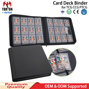 Torson - Carpeta de Cuero Sintético con 12 Bolsillos para 384+ Cartas, 35PT, Impermeable, para Yugioh Tcg Mtg PTCG, Álbum de Fotos - Product Image 1