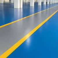 Peinture époxy pour sols SANKIN, écologique, à base d'eau, inodore, revêtement stabilisant, adhérence optimale.