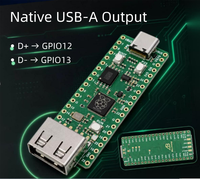 Papan Pengembangan Raspberry Pi Pico 2 Mikrokontroler RP2350 Dilengkapi dengan Port USB Terintegrasi