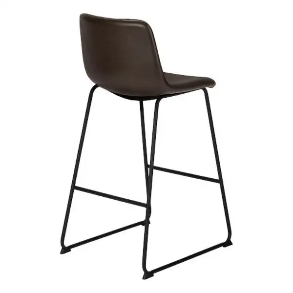 Silla moderna de cuero, taburete de Bar, muebles de comedor, taburetes de Bar para cocina, bares, silla de café