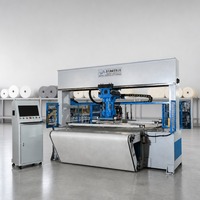 Machine de découpe de cuir à haute précision avec vision CAD, presse de découpe à l'emporte-pièce et table de convoyage