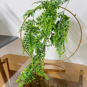 Plante artificielle de fougère de Boston suspendue, fausse verdure grimpante en PE <span class=keywords><strong>pour</strong></span> panier mural, décoration intérieure, jardin, café, <span class=keywords><strong>balcon</strong></span>, vente en gros - Product Image 4