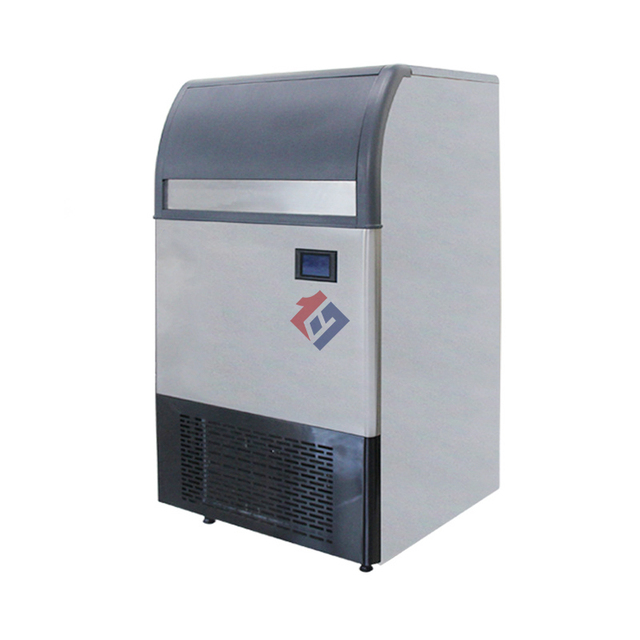 Coffee bar Beverage Ice Cube Machine Commercial Ice Maker with Lid Trays