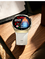 Reloj Inteligente Goodix con Bomba de Aire Piezoeléctrica de Cerámica, Monitor de Presión Arterial, Pantalla AMOLED, Correa de TPU, Monitor de Actividad Física y Sueño