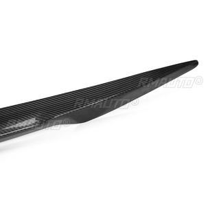 สปอยเลอร์หลังคาร์บอนไฟเบอร์แท้สำหรับรถยนต์เทสล่า รุ่น S ซีดาน ปี 2012-2019 ชุดต่อขยายปีกสปอยเลอร์ท้ายรถ - Product Image 5