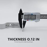 Supports de tringle à rideau blancs robustes pour tringle de 1 pouce, réglables, épaissis, pour tringle romaine simple, vente en gros, export