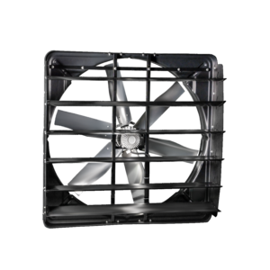 พัดลมอุตสาหกรรมไฟฟ้าขนาด 72 นิ้ว เสียงเบา พร้อมช่องระบายอากาศแบบ Louver สำหรับฟาร์มปศุสัตว์ - Product Image 1