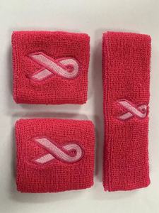 אפור שיער <span class=keywords><strong>wristband</strong></span> סרטן השד מודעות ספורט להקות כף היד עבור הזעה ספורטיבית wristbands לנשים גברים - Product Image 6