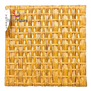 Pannelli per Soffitto in Rattan Sintetico Intrecciato Impermeabile con Telaio in Alluminio Leggero, Facile Installazione per Uso Interno ed Esterno - Product Image 3