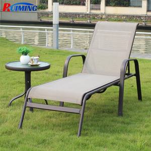 Chaise longue moderne pour villa extérieure avec design <span class=keywords><strong>pliable</strong></span> pour piscine, hôtel, patio, chaise longue - Product Image 1