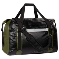 Sac de voyage étanche 60L, extra large, robuste, avec sangles et poignées, pour kayak, moto, camping