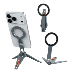 Soporte Magnético Plegable para Teléfono con Trípode |   Diseño de Gancho Mantis de Aleación de Aluminio |   Soporte de Expansión Magnético de Doble Cara + Soporte para Dispositivos Fríos - Product Image 1