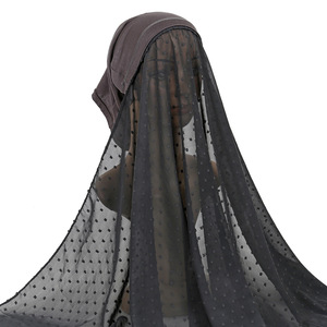 Solide <span class=keywords><strong>femmes</strong></span> musulman Islam Hijab casquette Jersey tête enveloppes plaine sous écharpe voile musulman Turban ethnique foulards châ<span class=keywords><strong>les</strong></span> - Product Image 3