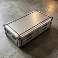 Table Basse Industrielle en Aluminium Style LOFT pour Vente en Gros – Rétro, Personnalisable, pour KTV, Bar, Hôtel, Café, Salon, Club – Meuble Métallique