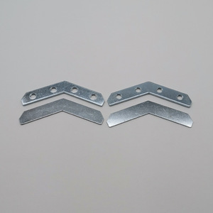 Aluminum Alloy Octagonal Bracket Picture Frame Hardware Hanging Fixing Plate <b>Set</b> With <b>Screws</b> - Product Image 1
