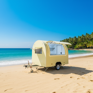 Meilleures ventes : <span class=keywords><strong>Remorque</strong></span> alimentaire arquée jaune pour glaces, camion <span class=keywords><strong>de</strong></span> restauration pour pizzas et hamburgers, fourgon <span class=keywords><strong>de</strong></span> restauration tendance, chariot alimentaire mobile AVEC DOT COC ADR - Product Image 1