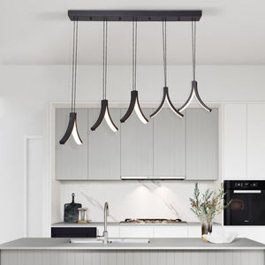 Luces colgantes Modernas Decorativas, luces colgantes negras Led, iluminación de comedor interior para comedor/sala de estar, cocina, recepción, Hotel - Product Image 5